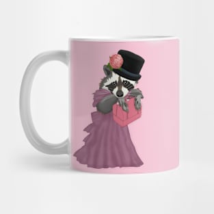 Cute Raccoon Girl Mug